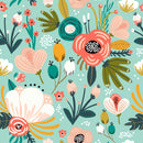 Stylish Hand Drawn Poppies Wallpaper Tasteful