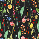 Dark Wallpaper with Tulips