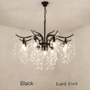 DecorBites™ Crystal LED Chandelier: Luxury Indoor Lighting for Home, Kitchen, Living Room
