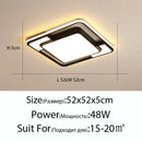 DecorBites™ LED Ceiling Lamps: Modern Dimmable Lighting for Home Decor