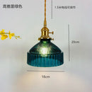 DecorBites™ Glass Hanging Lamp with Switch: Modern Nordic Copper Pendant Light Fixtures