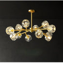 DecorBites™ Crystal LED Chandelier Ceiling Light for Elegant Home Décor