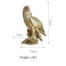 DecorBites™ Gold Resin Sculpture | Nordic Luxury Technology Decor for Home & Office