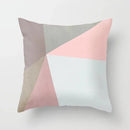 DecorBites™ Geometric Stitch Print Pillow Cover - Modern Minimalist Office Cushion