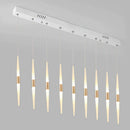 DecorBites™ LED Chandelier: Stunning Loft Living Room Bedroom Kitchen Ceiling Light, Long Hanging Fixture