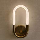 DecorBites™ Acrylic Ring LED Wall Lamp for Modern Indoor Decor, Living Room Bedroom Lighting