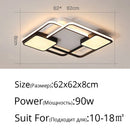 DecorBites™ LED Chandelier: Modern Dimmable Light for Living Room, Kitchen, and Aisle