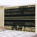 DecorBites™ Egyptian Mural Tapestry Bohemian Home Decor Yoga Mat Sofa Blanket