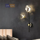 DecorBites™ Crystal Stone Designer LED Wall Sconce for Bedroom and Corridor