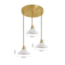 DecorBites™ Ceramic LED Pendant Light: Japanese Style, Nordic Design, Modern Living Room Hanging Lamp