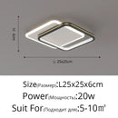 DecorBites™ Crystal LED Ceiling Lights for Home Entrance Indoor Lighting Fixtures