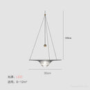 DecorBites™ Clear Glass Pendant Lights - Modern Nordic LED Bedroom & Restaurant Light
