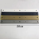 DecorBites™ Brass/Silver Base Plate Lighting Accessories: Round/Rectangular Ceiling Canopy Lamps Chassis