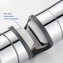 DecorBites™ Adjustable Slider Shower Head Holder Bracket Chrome Mounting Accessory