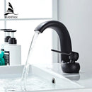 DecorBites™ Gold Basin Faucet: Modern Brass Single Handle Mixer Tap for Bathroom