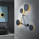 DecorBites™ Adjustable Rotating LED Wall Sconce with Switch, Modern Stair Hallway Fixture