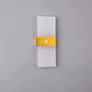 DecorBites™ Acrylic LED Wall Lamp | Brushed Aluminum Sconce Light for Home Indoor Decor