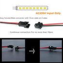 AC220V U-Shape LED Bar Strip Light Aluminum Profiles by DecorBites™ - Under Cabinet Tube Linear Lighting