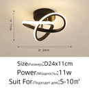 DecorBites™ LED Ceiling Light for Modern Indoor Lighting in Minimalist Style