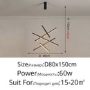 DecorBites™ LED Chandeliers for Stair Hall Living Dining Room Indoor Lighting Fixture