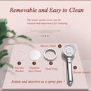 DecorBites™ High Pressure Shower Head with 3 Modes Plating and Adjustable Handle