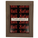 Hail Satan Framed Wall Art Print | GetBullish Original Quote Sign