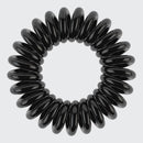 Black Spiral Hair Ties 8pc Set