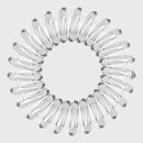 Clear Spiral Hair Ties 8pc Set