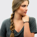 Black Spiral Hair Ties 8pc Set