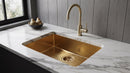 Gold Kitchen Sink - Unlacquered Brass Kitchen Sink