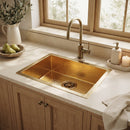 Gold Kitchen Sink - Unlacquered Brass Kitchen Sink
