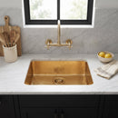 Gold Kitchen Sink - Unlacquered Brass Kitchen Sink