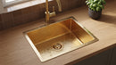 Gold Kitchen Sink - Unlacquered Brass Kitchen Sink