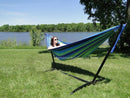 Brazilian Double Hammock with Universal Stand