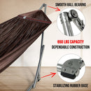 Tranquillo Original Stainless Steel Hammock Stand for Ultimate Relaxation