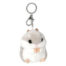 Cute Hamster Backpack Charm Keyring for Animal Lovers