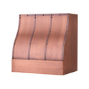 Akicon Custom Handmade Copper Range Hood Elegant Kitchen Vent Hood