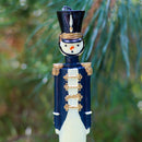20 Handpainted Navy Blue Royal Guard Candles - Case of 10 packs