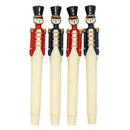 Handpainted Navy Blue Royal Guard Candle - Pack of 2