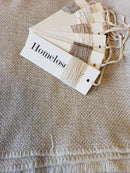 Natural Striped Touch Pillow