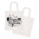 Happy Halloween Cotton Canvas Tote Bag
