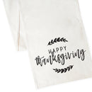 Happy Thanksgiving Canvas Table Runner