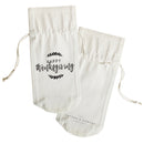 Happy Thanksgiving Canvas Wine Bag