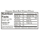 Organic Hard Red Winter Wheat | 25 lb | Non-GMO | Shipping Included | Grain Place Foods