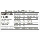 Organic Hard Red Winter Wheat | 2 lb | Pack of 6 | Non-GMO | Shipping Included | Grain Place Foods