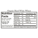 Organic Hard White Winter Wheat | 2 lb | Pack of 4 | Non-GMO | Shipping Included | Grain Place Foods