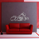 Street Glide 1 Metal Motorcycle Wall Art - NC1094