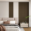 Hausvita 48 x 6 inch WPC Slat Wall Panel (16 Pack)