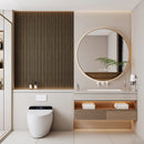 Hausvita 48 x 6 inch WPC Slat Wall Panel (16 Pack)