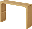 Hausvita HiKingQueens 35" Dining Bench, Indoor Wood Bench for Entryway,Living Room,Kitchen and Bedroom (Nature, Long Bench)